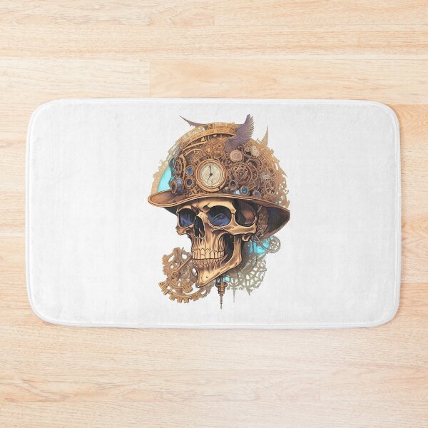 Item preview, Steampunk Skull in Halloween designed and sold by Pannyyy.