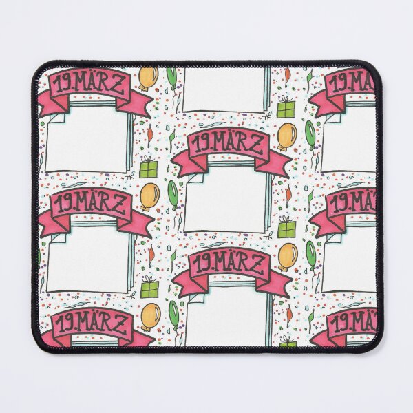 Item preview, March 19th in party theme designed and sold by Anmioma.