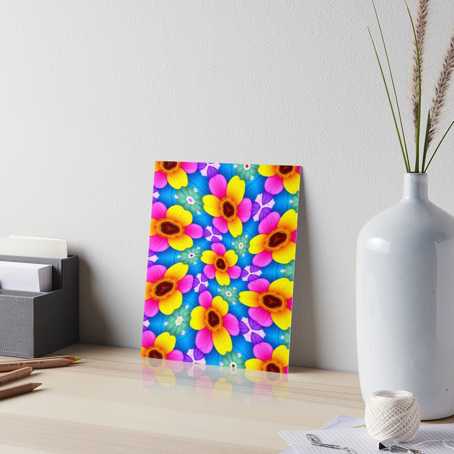 Item preview, Art Board Print designed and sold by Patternflower.