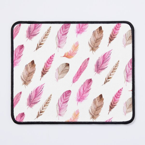 Item preview, Pink and brown plumes, Watercolors designed and sold by Katarzyna Dembek.