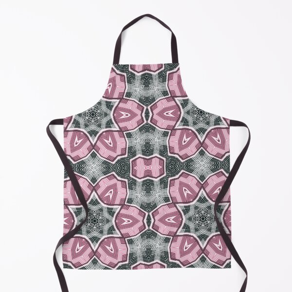 Item preview, Oriental black-pink flower pattern designed and sold by fuzzyfox.