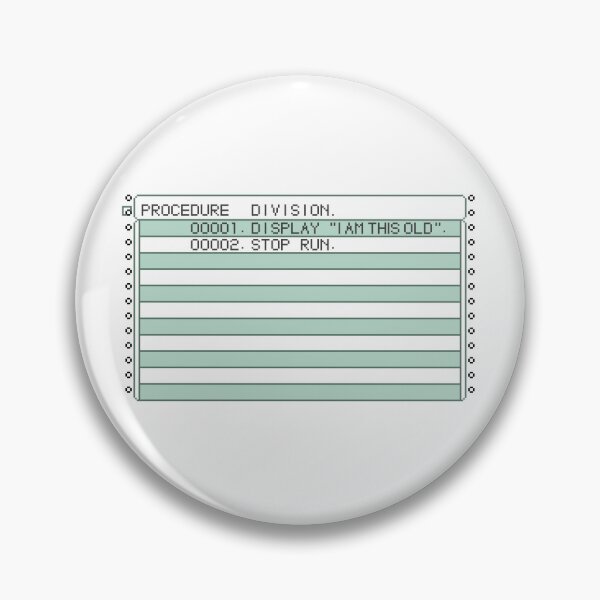 Item preview, Pixel Green Bar Paper COBOL designed and sold by Vampireslug's House of Pixels.