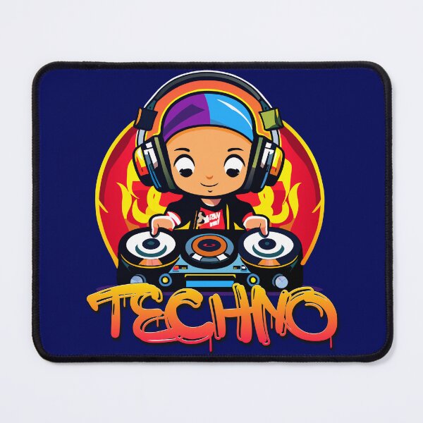 Item preview, Groove Master: Colorful Cartoon DJ Turntable designed and sold by Paper Punch.