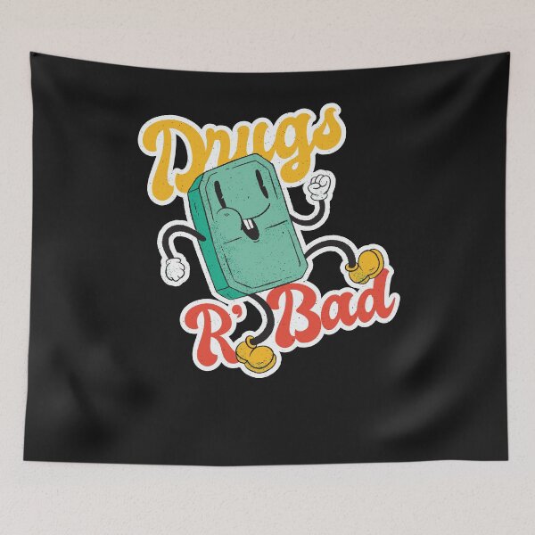 Item preview, Drugs are bad - No to drugs designed and sold by ChrisFeil.