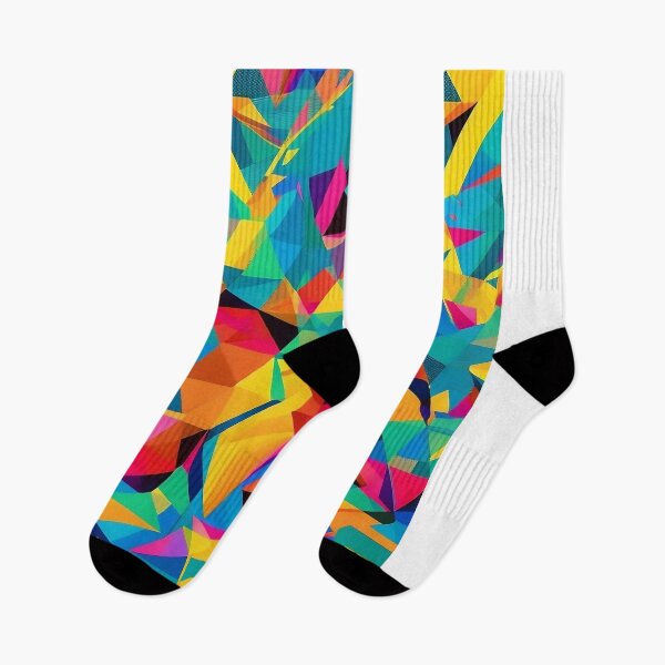 Item preview, Triangular Kaleidoscope - Unique Colorful Patterns with Pop Art Flair designed and sold by Freak-Scene.