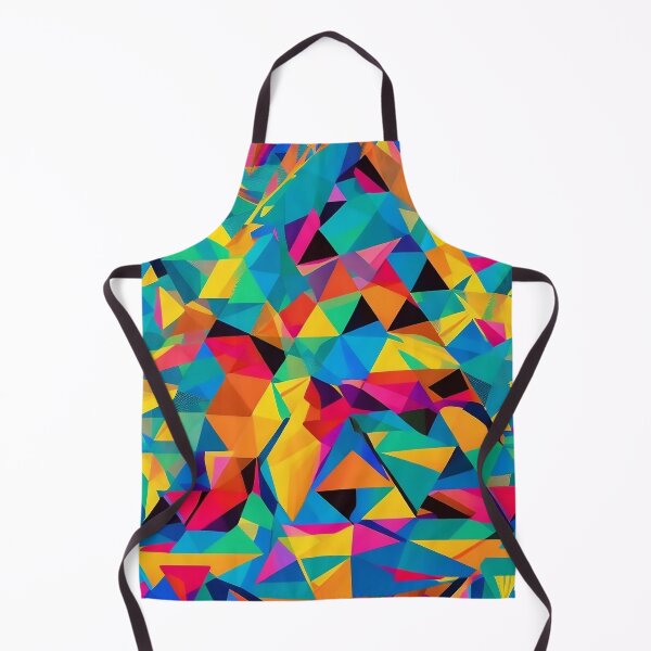 Item preview, Triangular Kaleidoscope - Unique Colorful Patterns with Pop Art Flair designed and sold by Freak-Scene.
