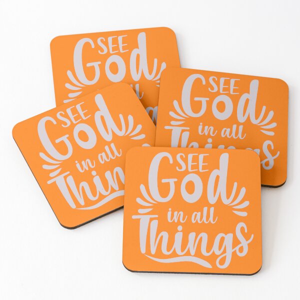 Item preview, See God in all Things - Inspirational Christian Quote - Gray Lilac designed and sold by Findyourmerch.