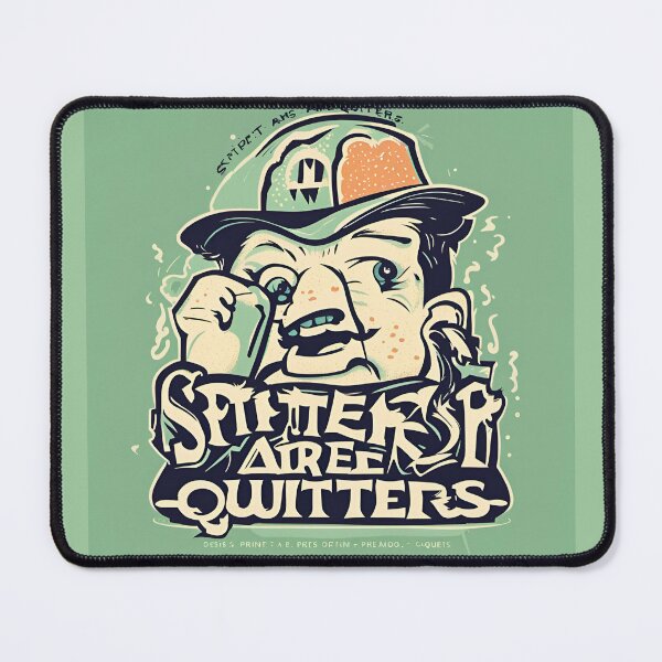 Item preview, Fearless and Bold: Spitters Are Quitters Collection of Playful Designs designed and sold by King Stores.