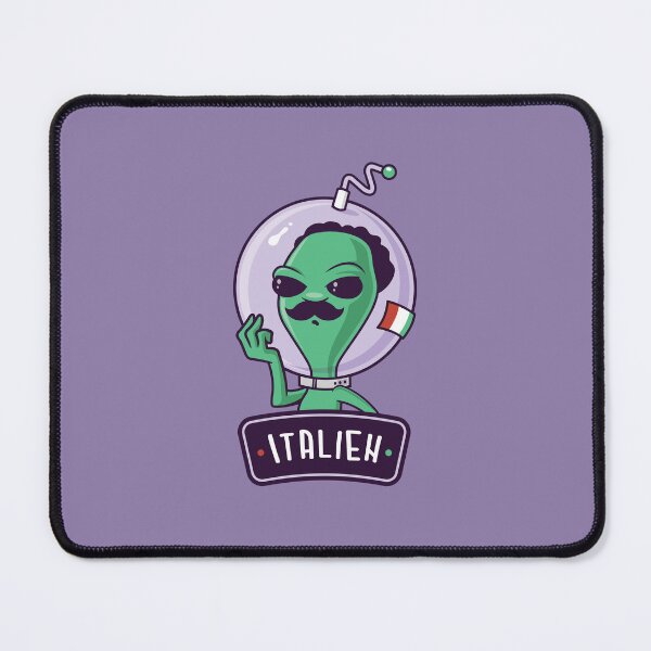 Item preview, Italien - Funny Italian Alien designed and sold by zoljo.