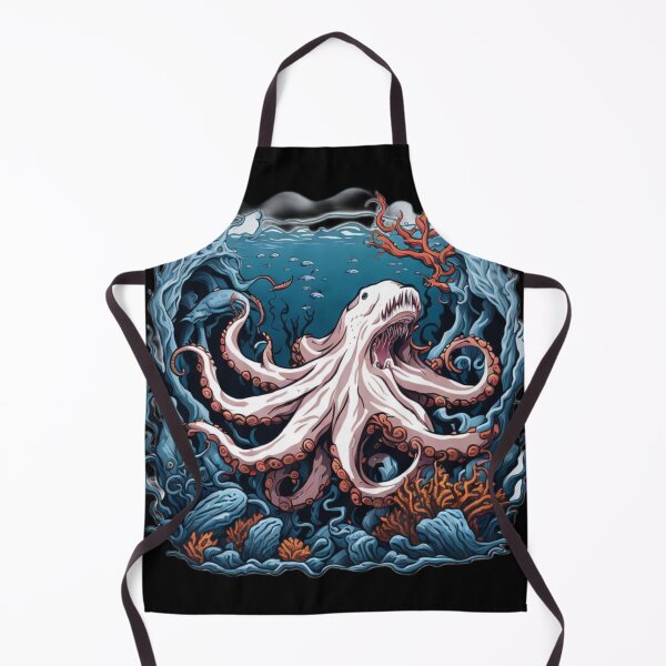 Aperçu de l'œuvre Octopus From The Deep créée et vendue par TrendyPalette.