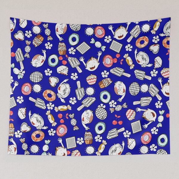 Item preview, Yummilicious vector pattern for kids apparel designed and sold by InkyPinky85.