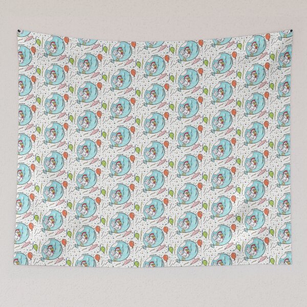 Item preview, Rooster on a balloon in a party theme designed and sold by Anmioma.