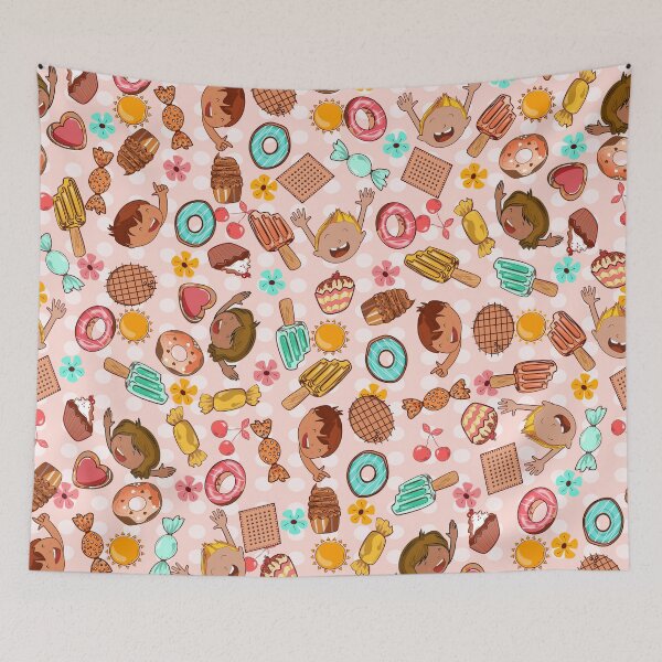 Item preview, Yummilicious vector pattern for kids apparel designed and sold by InkyPinky85.