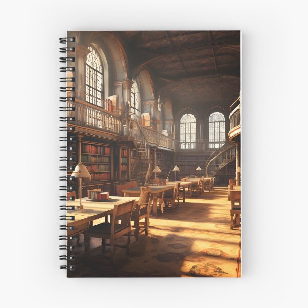 Item preview, Sun-drenched Cozy Library  designed and sold by dcrc.