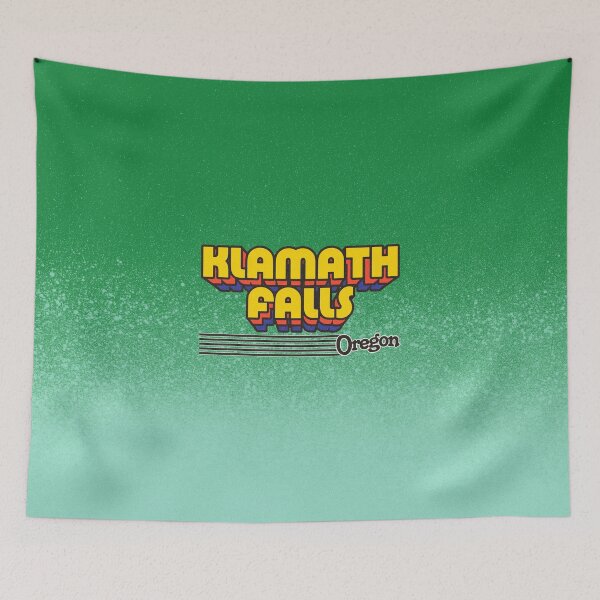 Item preview, Klamath Falls, Oregon | Retro Stripes designed and sold by retroready.