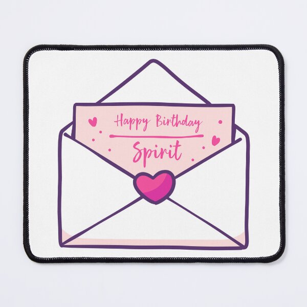 Item preview, Happy Birthday Spirit Name - Love Letter designed and sold by OKINTA.