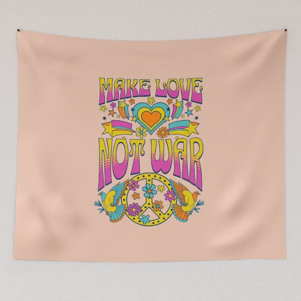 Item preview, Make love not war designed and sold by Nomadlemontees.