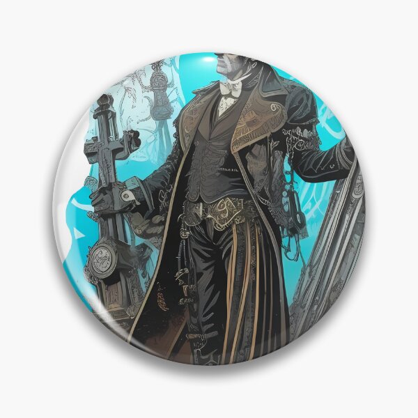 Item preview, Gravedigger Halloween but Steampunk designed and sold by Pannyyy.