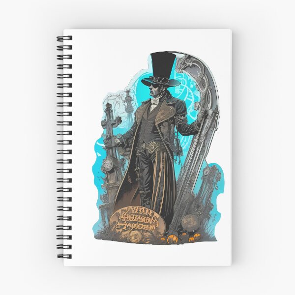 Item preview, Gravedigger Halloween but Steampunk designed and sold by Pannyyy.