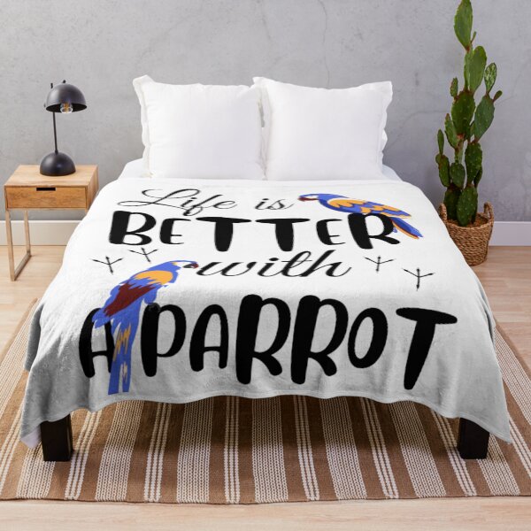 Item preview, Life is better with a parrot, birds lover designed and sold by TatianaLG.