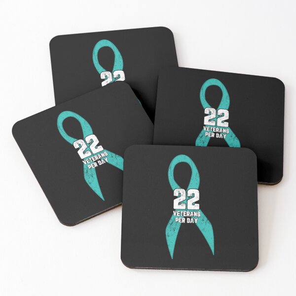 Item preview, 22 Veterans Per Day PTSD Awareness  	 designed and sold by fykeckgam5.