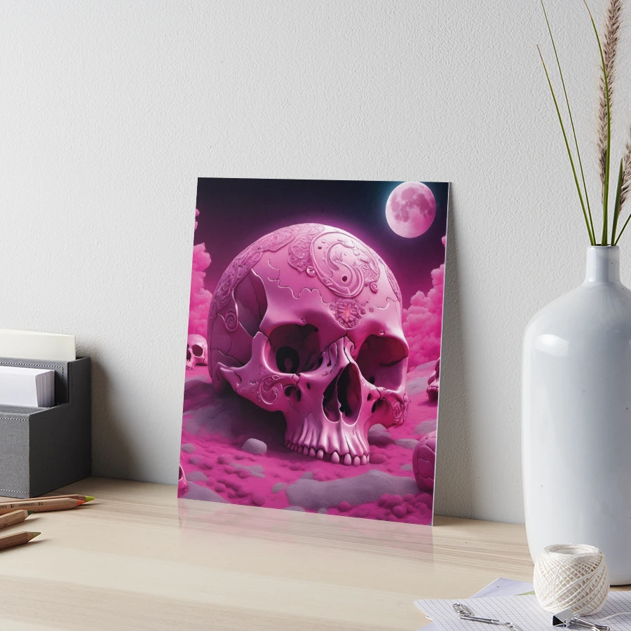 pink skull bones halloween death pink grave