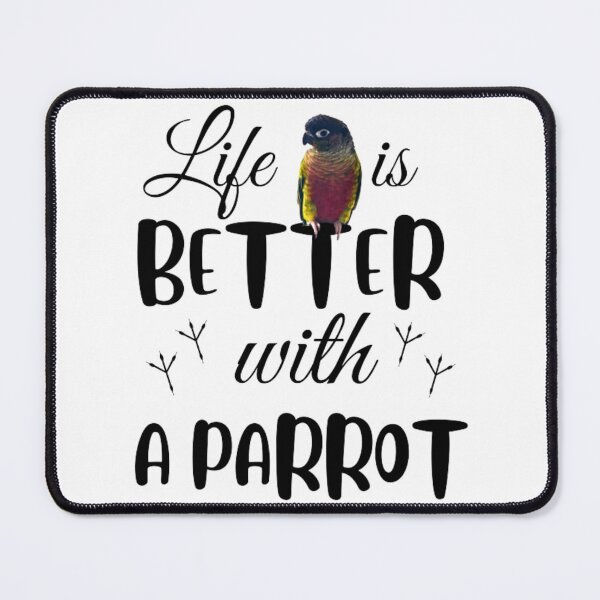 Item preview, Life is better with a parrot, birds lover designed and sold by TatianaLG.