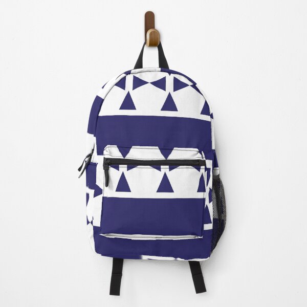 Item preview, Blue Triangle Stripes Pattern designed and sold by Nisha Prabhu.