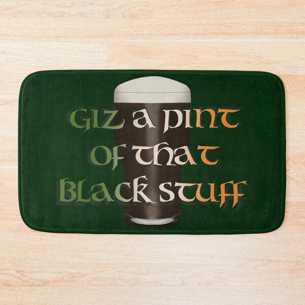Item preview, Pint of black stuff - Irish Pub Stout Beer designed and sold by shamrock-illus.