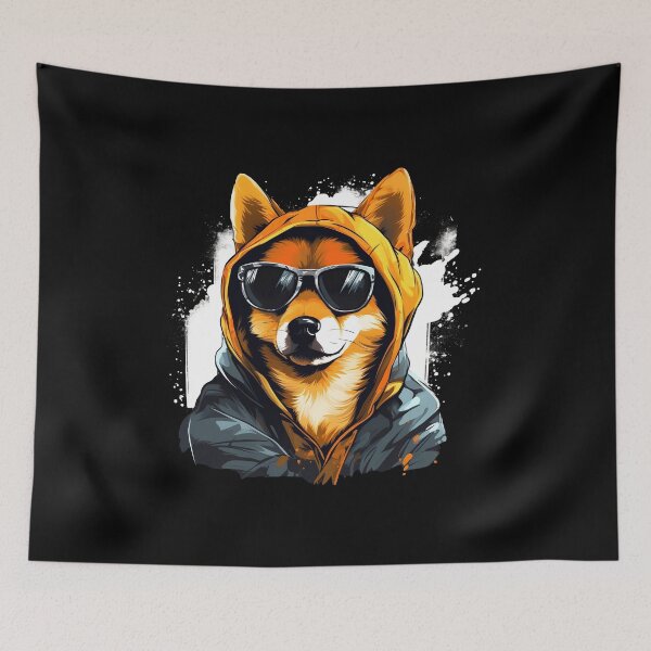 Item preview, Urban Shiba: Streetwise Shiba Inu Vibes | Dog Lovers designed and sold by DarcoDesigns.