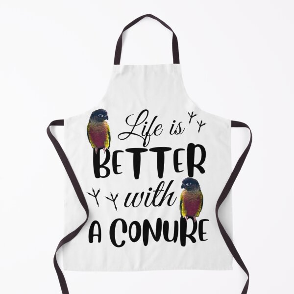 Item preview, Life is better with a conure bird, parrots lover designed and sold by TatianaLG.