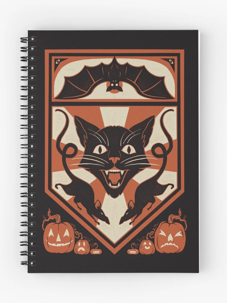 Thumbnail 1 of 3, Journal, Bats! Cats! Rats! designed and sold by Allison Gardiner Hurthibise.