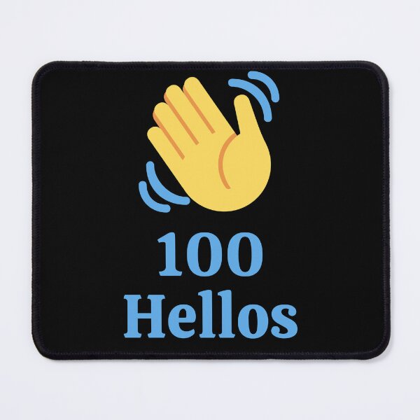 Item preview, 100 Hellos - Arabic Saying designed and sold by ArabicMerch.