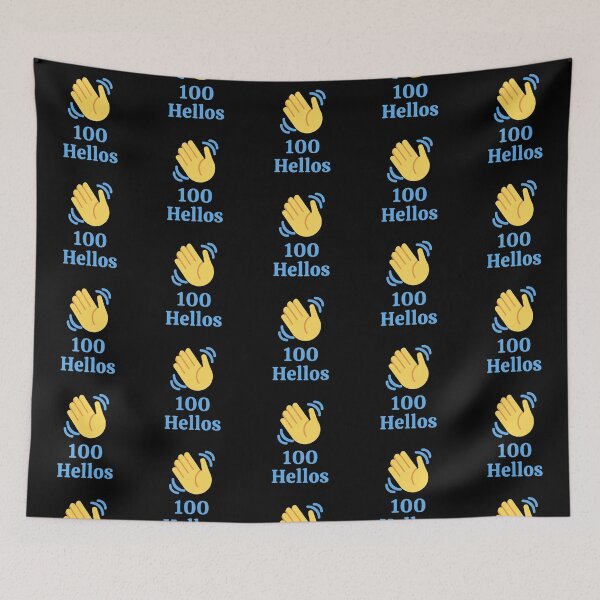 Item preview, 100 Hellos - Arabic Saying designed and sold by ArabicMerch.