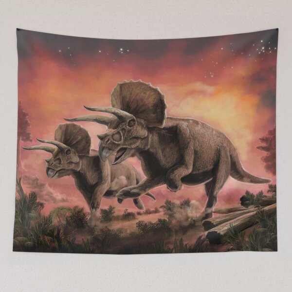 Item preview, Triceratops Malerei designed and sold by AK-Hevonen.
