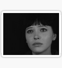Vivre Sa Vie (1962) - Anna Karina / Jeanne d'Arc (Renée Falconetti) - Jean Luc Godard Sticker