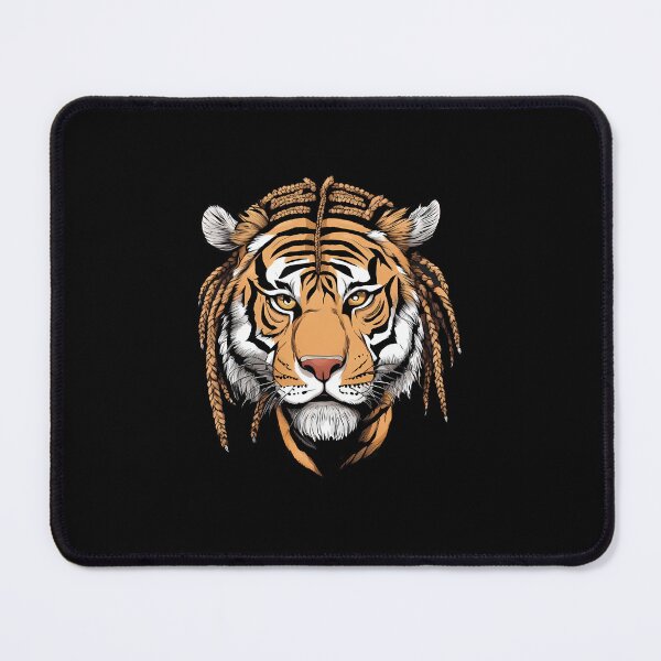 Item preview, Cornrows tiger designed and sold by hamishby.