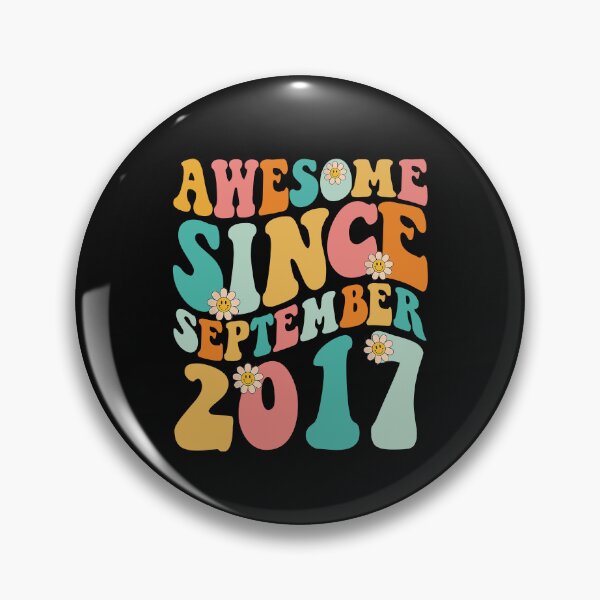 Artikelvorschau, Großartig seit September 2017 | Hergestellt im Jahr 2017 | Retro Grooviger Geburtstag entworfen und verkauft von Christina-grich.