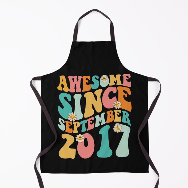 Item preview, Awesome Since September 2017 | Made In 2017 | Retro Groovy Birthday designed and sold by Christina-grich.