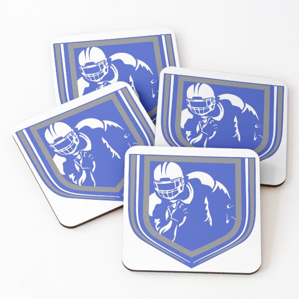 Item preview, Football Fan Blue and Grey designed and sold by Color4Nature.
