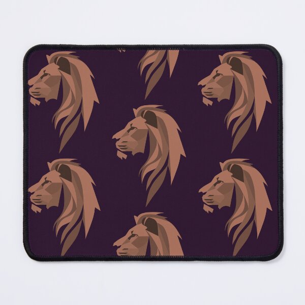 Item preview, Lion over dark purpple, Stylized designed and sold by Bauani.