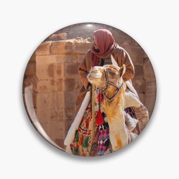 Item preview, bedouin riding on a camel  designed and sold by Travelwithkids.