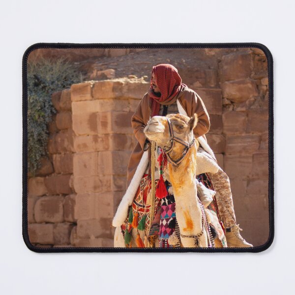 Item preview, bedouin riding on a camel  designed and sold by Travelwithkids.