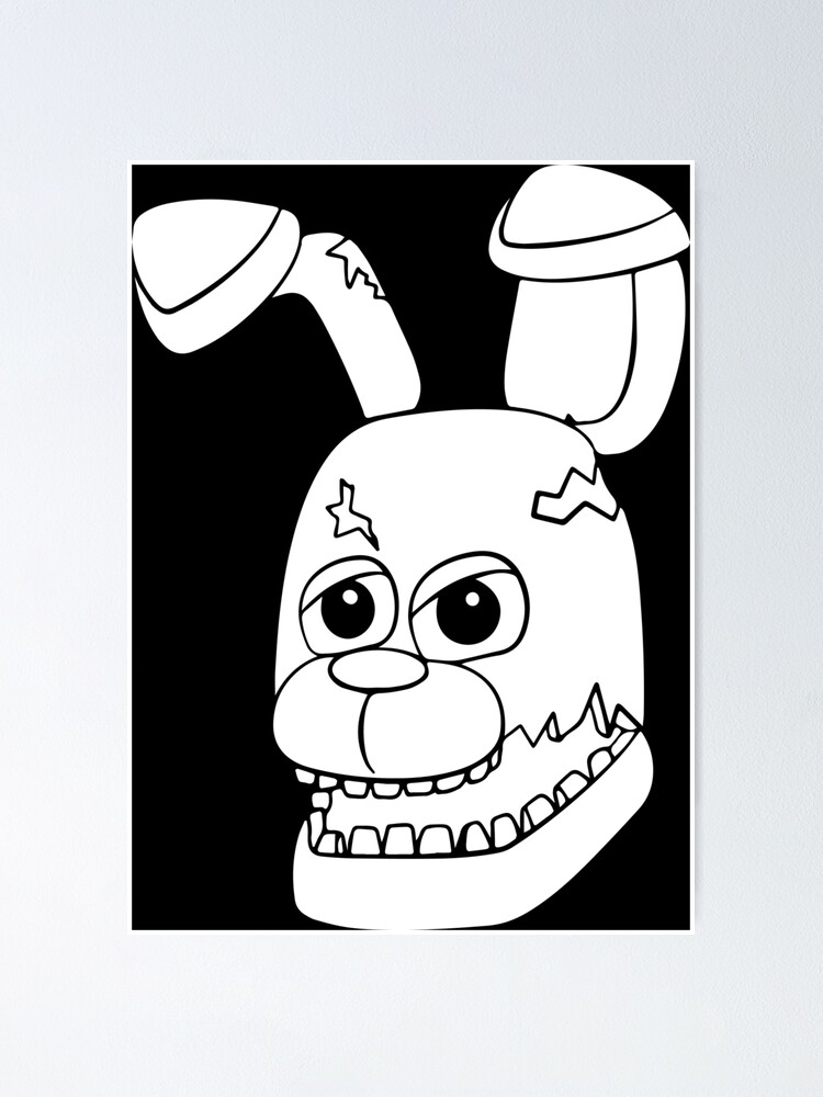 Withered Chica FNAF Coloring Page