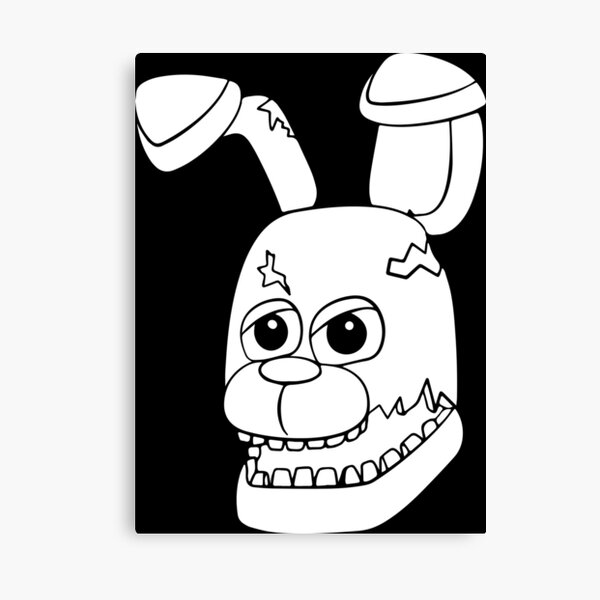 Withered Freddy FNAF Coloring Page - Free Printable Coloring Pages