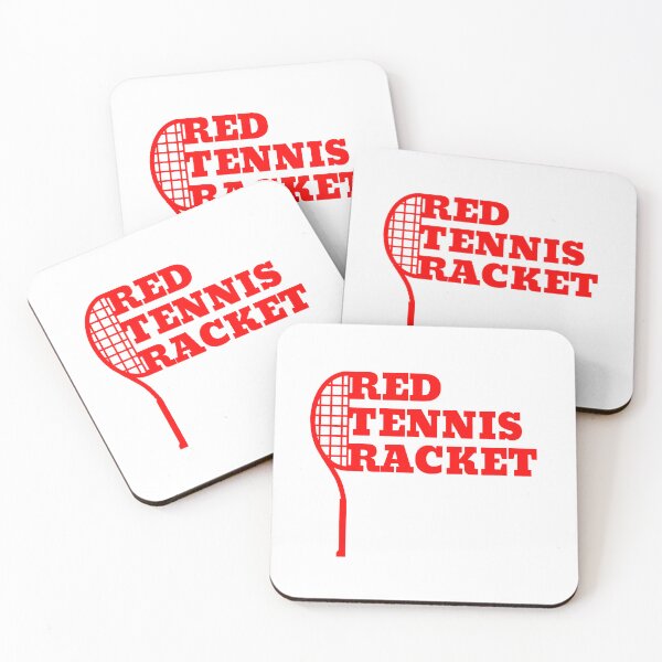 Item preview, Red Tennis Racket designed and sold by designerpriti.