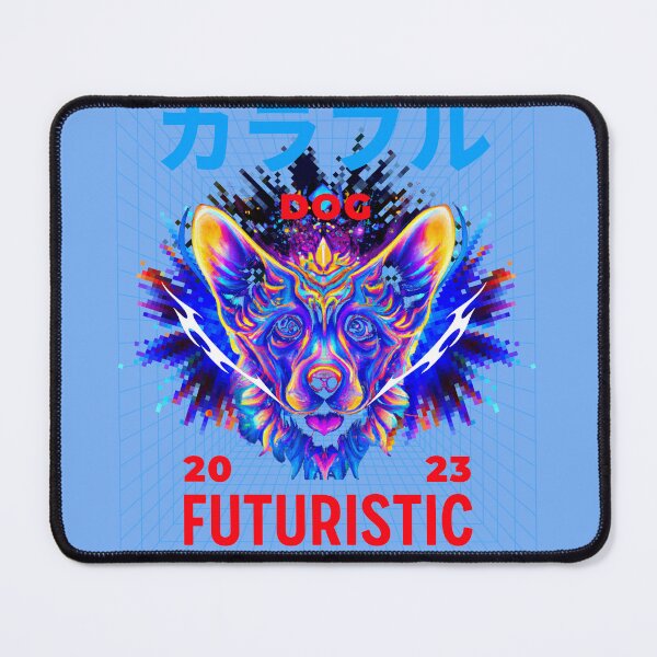 Item preview, Futuristic Dog designed and sold by Nomadlemontees.