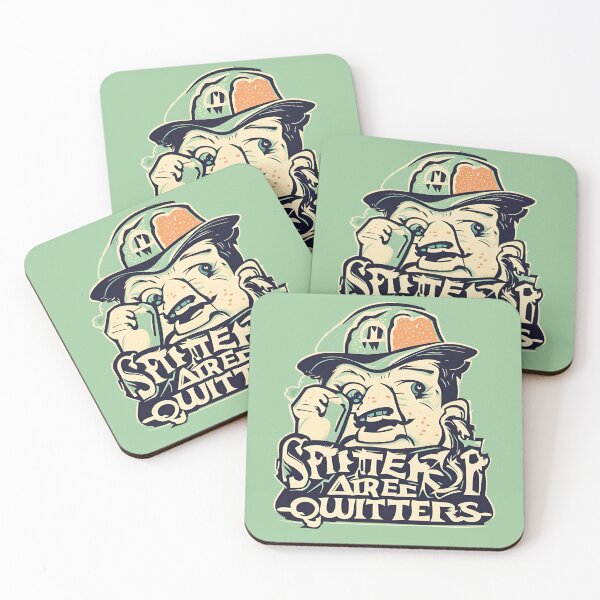 Item preview, Fearless and Bold: Spitters Are Quitters Collection of Playful Designs designed and sold by King Stores.