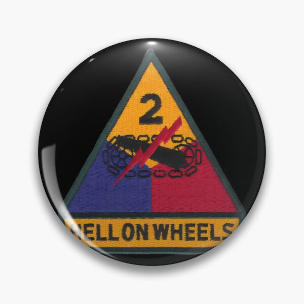 Item preview, 2ND ARMORED DIVISION - HELL ON WHEELS  	 designed and sold by fykeckgam5.