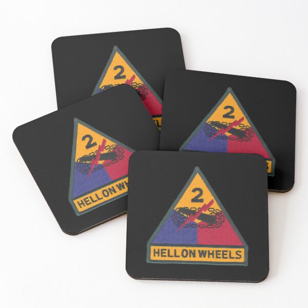 Item preview, 2ND ARMORED DIVISION - HELL ON WHEELS  	 designed and sold by fykeckgam5.